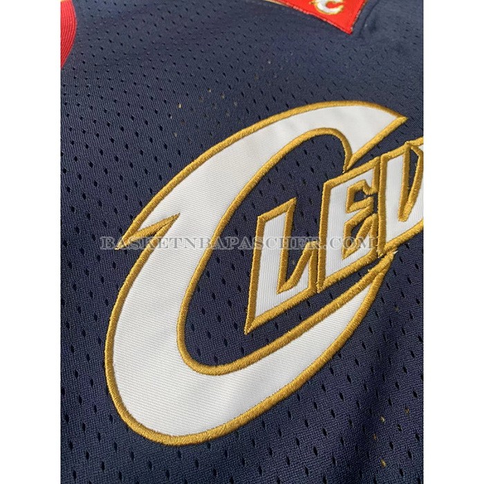 Maillot Cleveland Cavaliers LeBron James NO 23 Mitchell & Ness 2008-09 Bleu